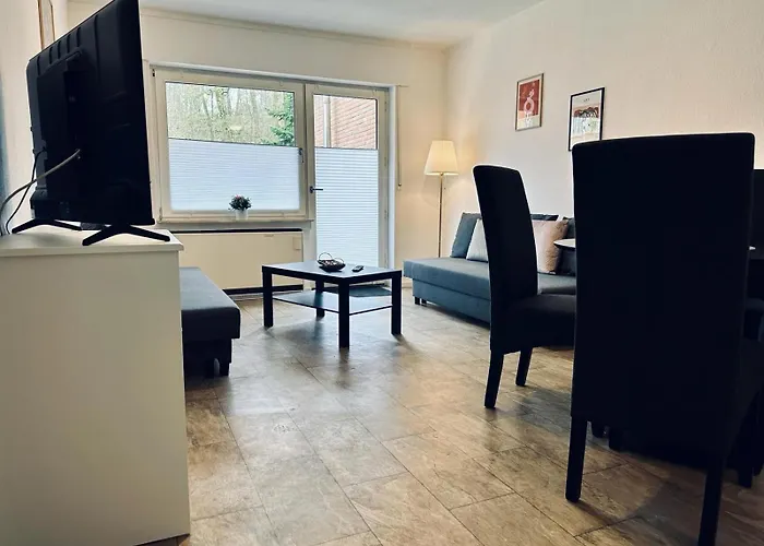 Am Hang Mit Balkon Im Gruenen * Bad Bentheim